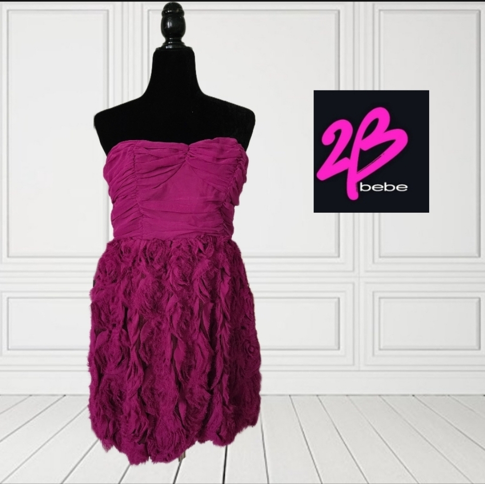 2B bebe Strapless Dress